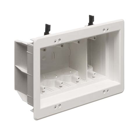 recessed ceiling junction box|recessed electrical outlet mounting box.